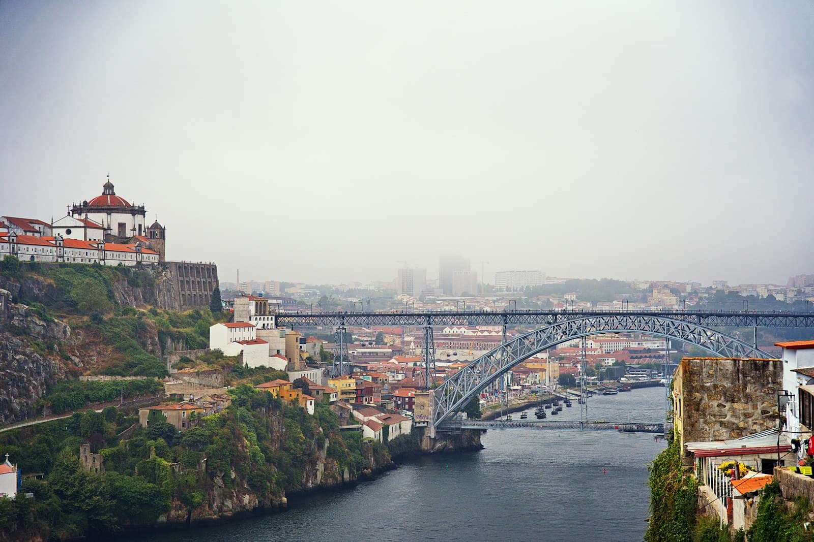 A lived-in everyday scene of Porto, Portugal
