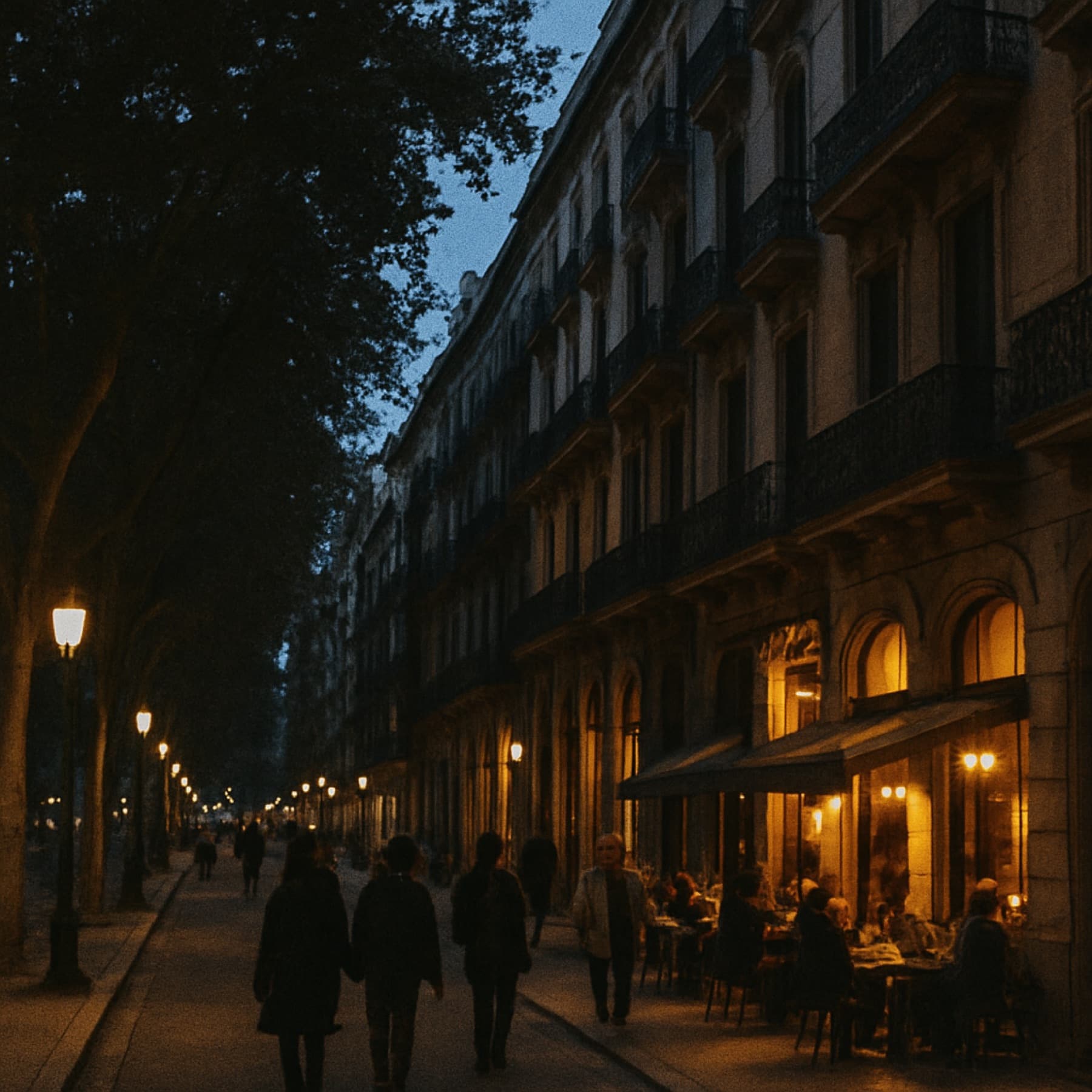 A lived-in everyday scene of Buenos Aires, Argentina