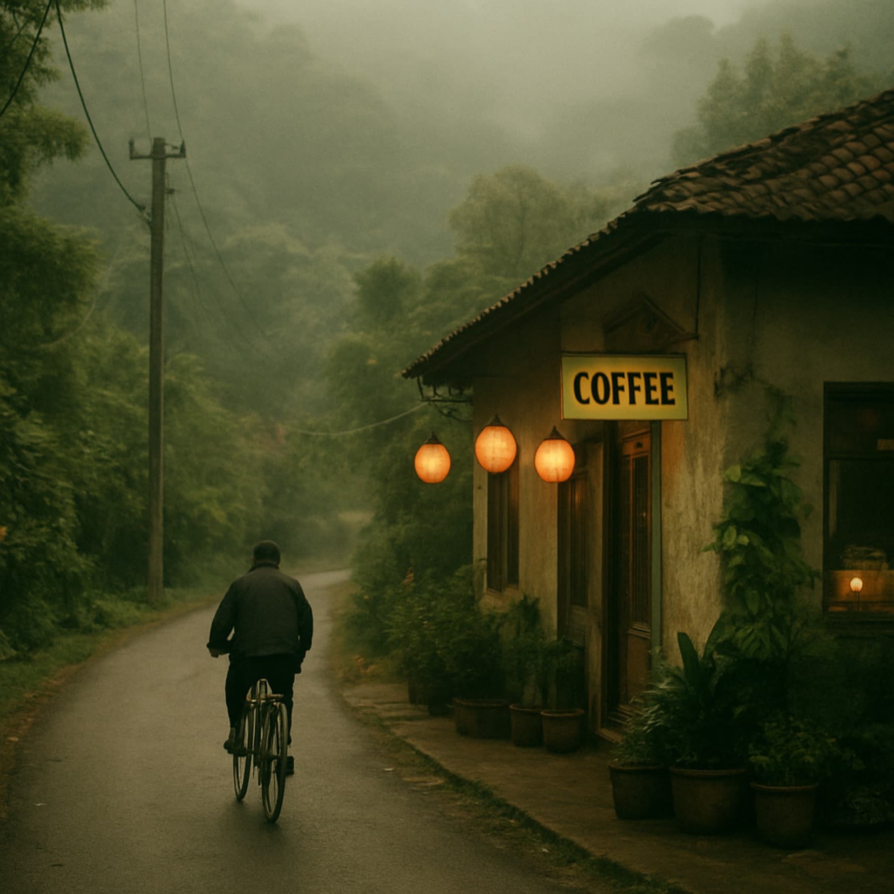A lived-in everyday scene of Chiang Mai, Thailand