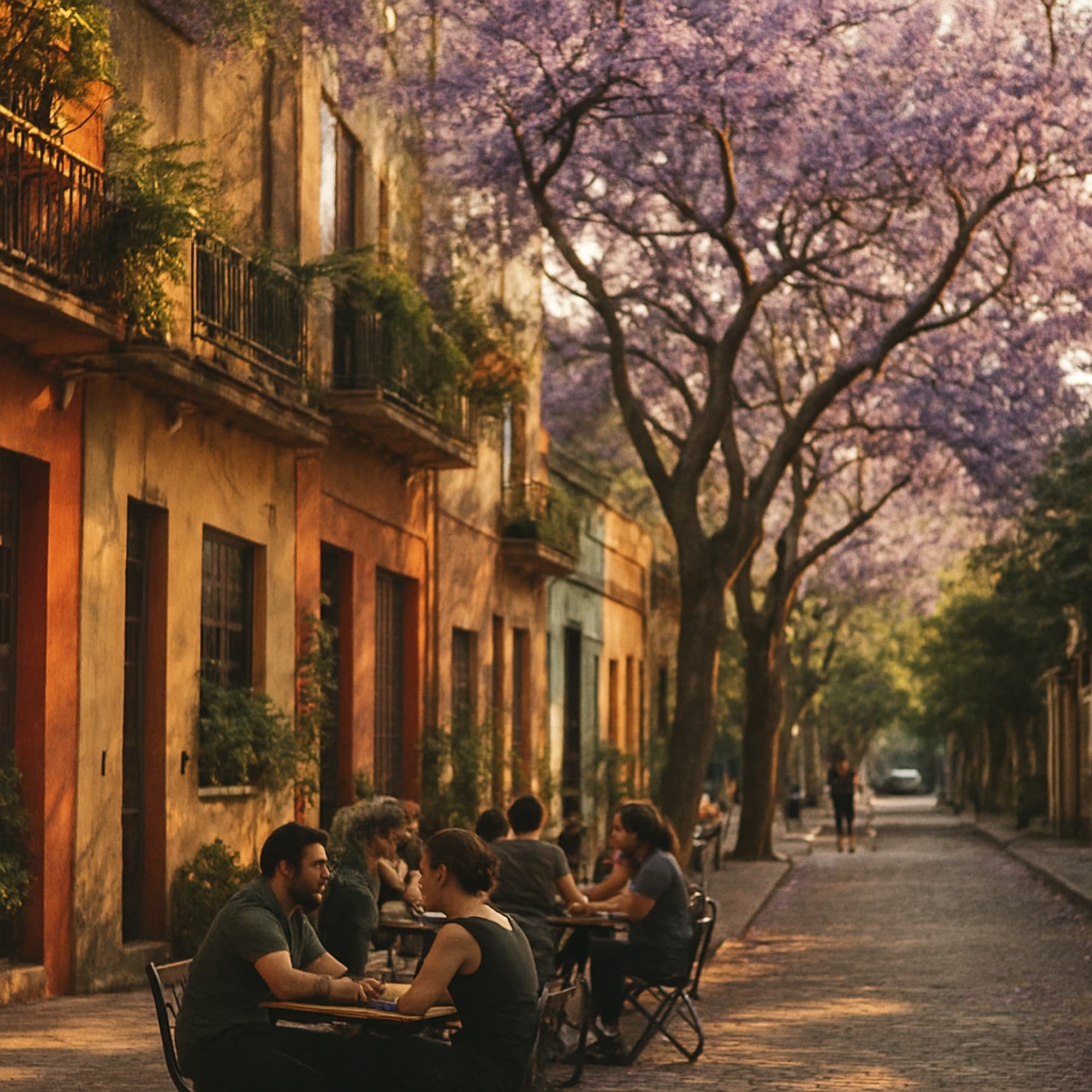 A lived-in everyday scene of Mexico City, Mexico